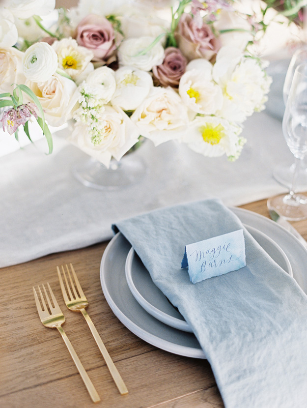 gold and gray wedding